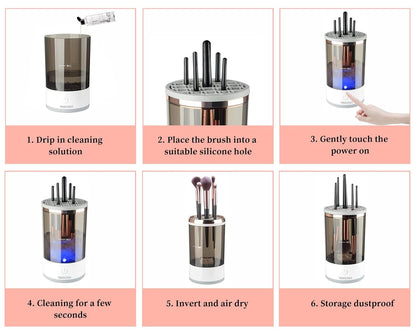 3 in 1 - Makeup Brush Cleaner